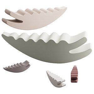 3D 098 Plust COCCODRILLO Polyethylene rocking horse