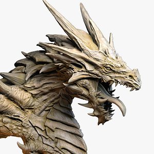 Dragon Bust Print 3D