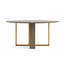 MERIDIANI Plinto Round Table and Rider Chairs