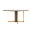 MERIDIANI Plinto Round Table and Rider Chairs