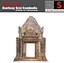 3D model Gate Red Temple  16K