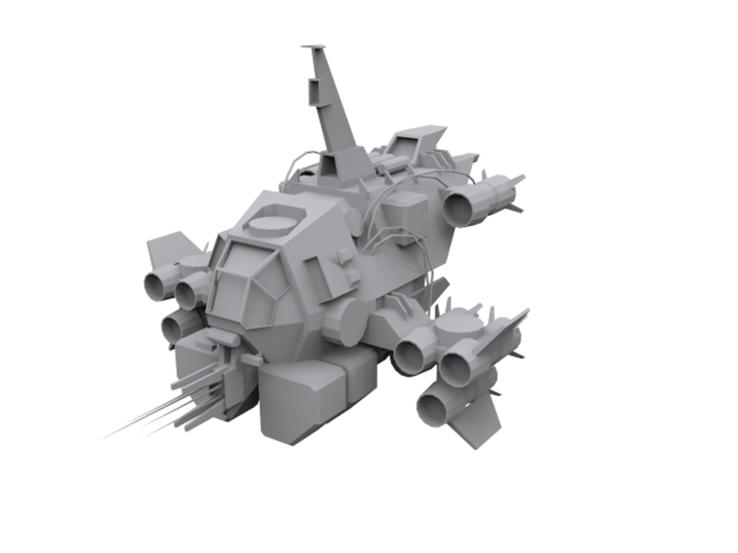 Vandal Modular Fighter 3d 3ds