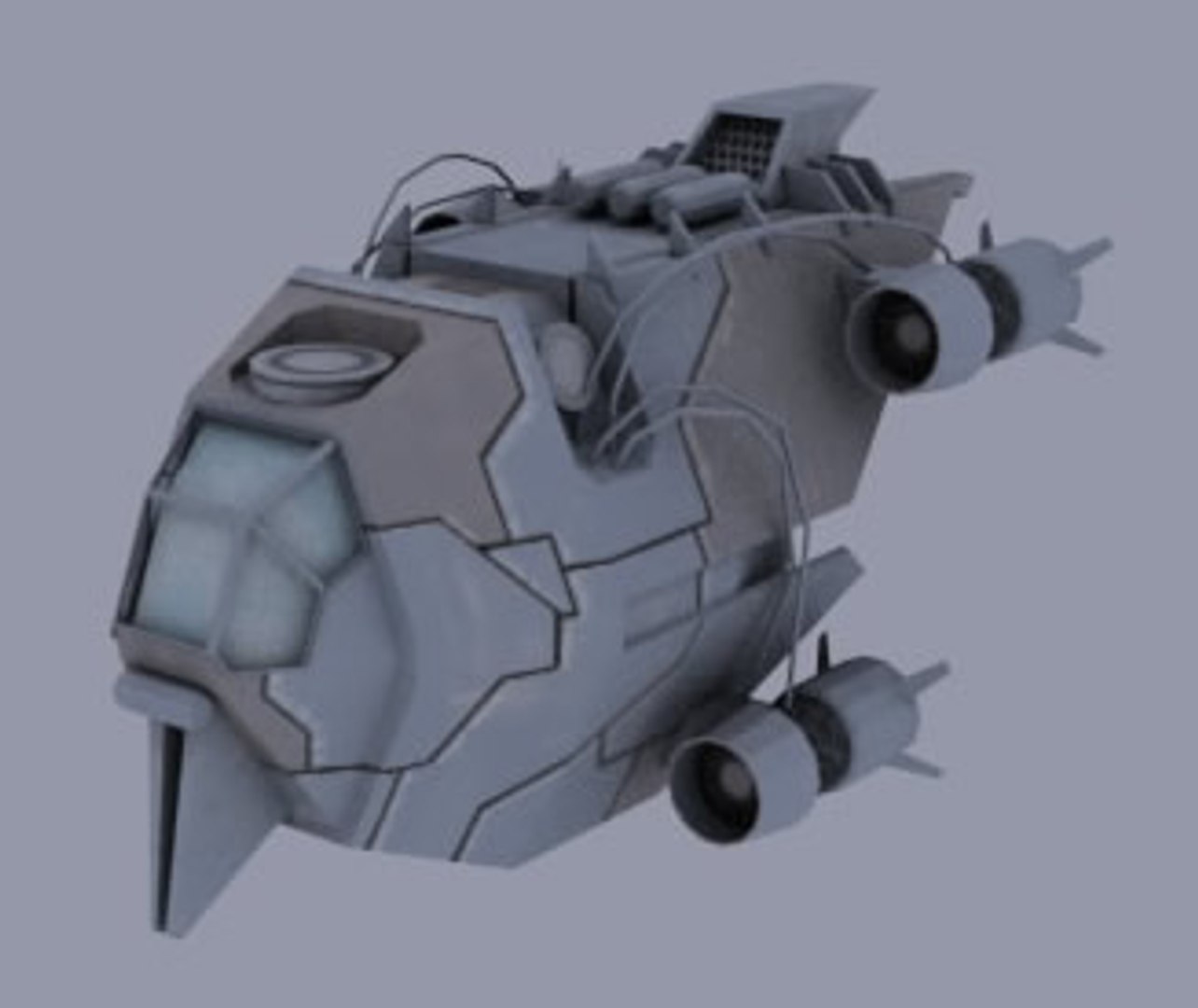 Vandal Modular Fighter 3d 3ds