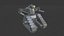 Pacchetto di robot da guerra fantascientifici Vol. 1 - Modello 3D low-poly