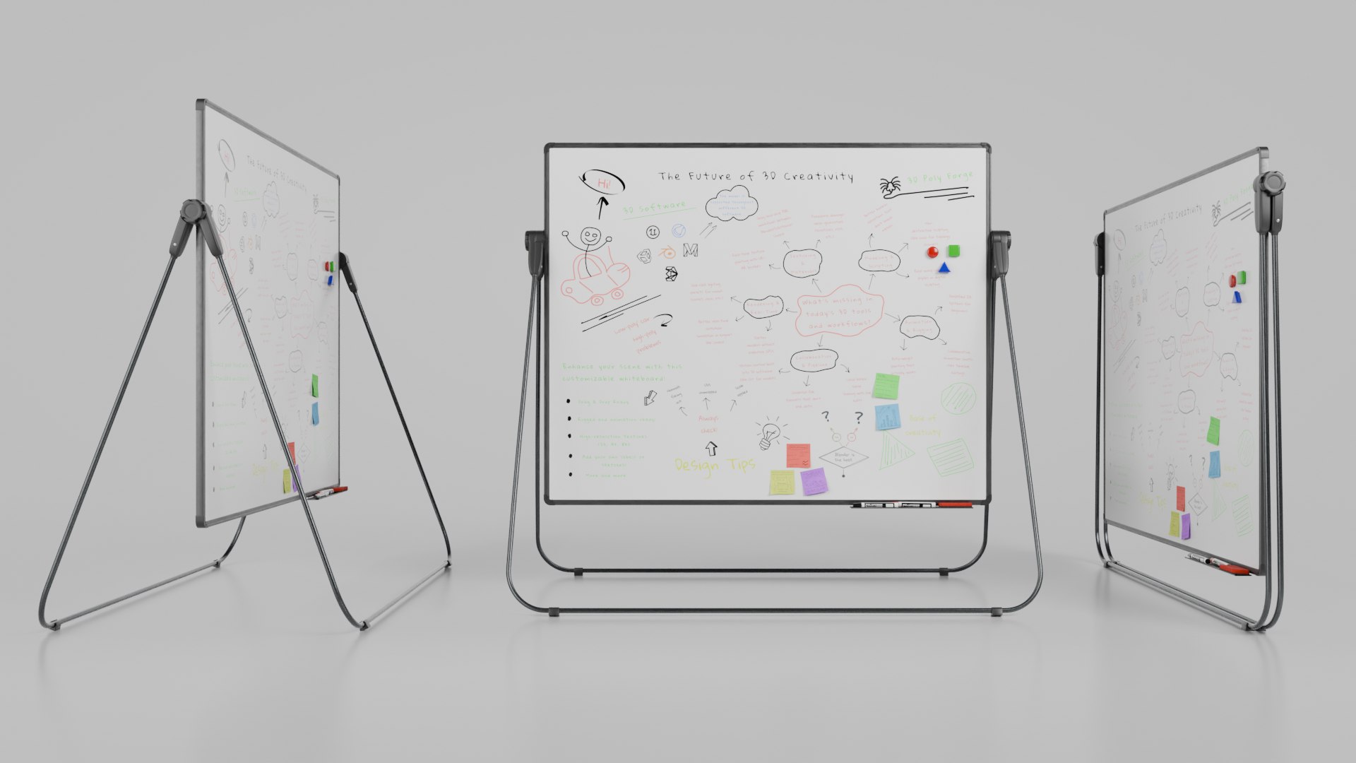 Customizable U-Stand Whiteboard Rectangular Writing Board 3D https://p.turbosquid.com/ts-thumb/in/RGUt5T/AV/r_9/png/1746568160/1920x1080/fit_q87/5974fd6d01e6128c9fa1cf973cc540c6b53650f8/r_9.jpg