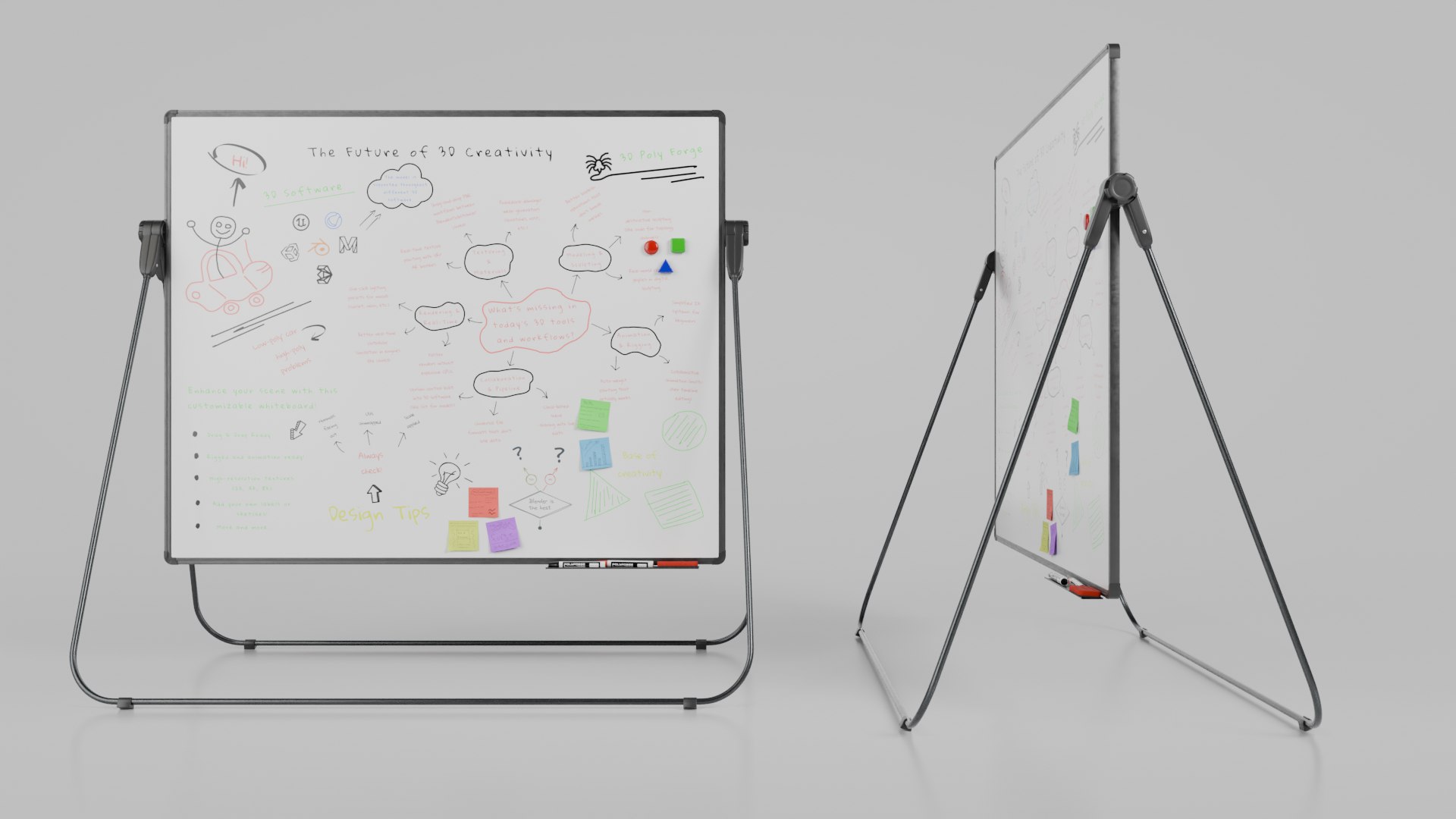 Customizable U-Stand Whiteboard Rectangular Writing Board 3D https://p.turbosquid.com/ts-thumb/in/RGUt5T/yl/r_5/png/1746568158/1920x1080/fit_q87/48527bfade9703d6c64624831eef7e960aa7be34/r_5.jpg