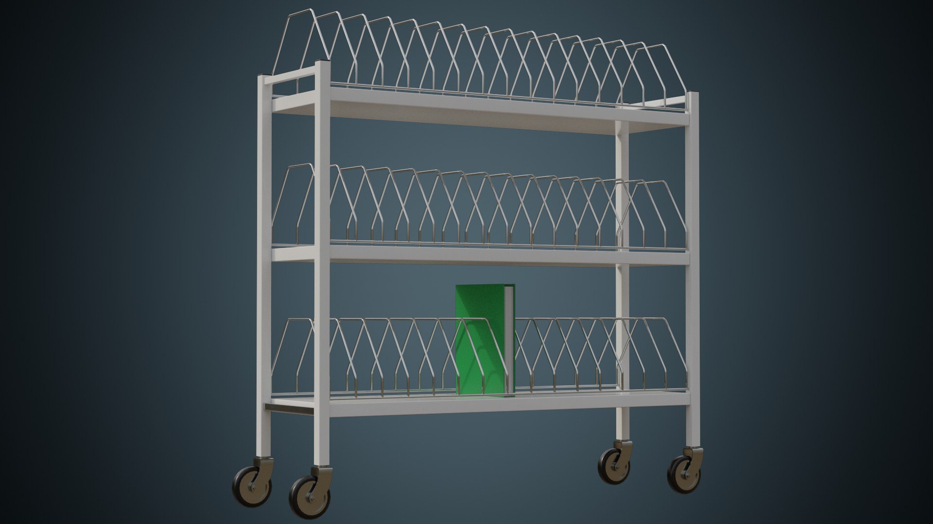 Chart Rack 1A 3D model - TurboSquid 2166792