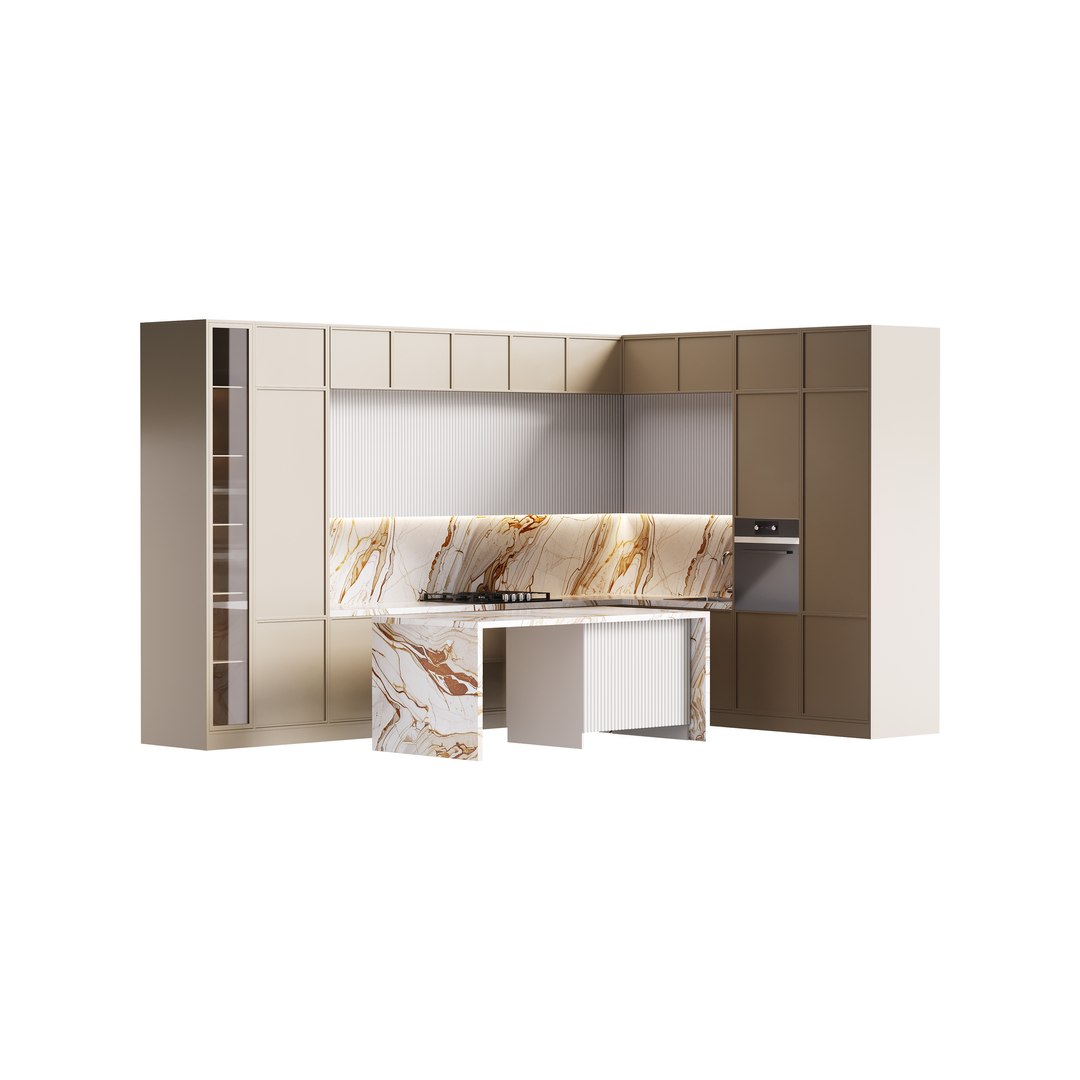3D Model Modern Kitchen 31 - TurboSquid 2309375