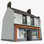 English Village Corner Brick House 3 Londra