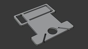 3D model Bobbin Drop with Label Tag Slot