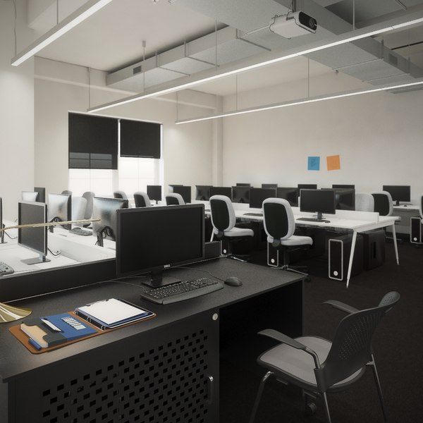 3D realistic photoreal lab model