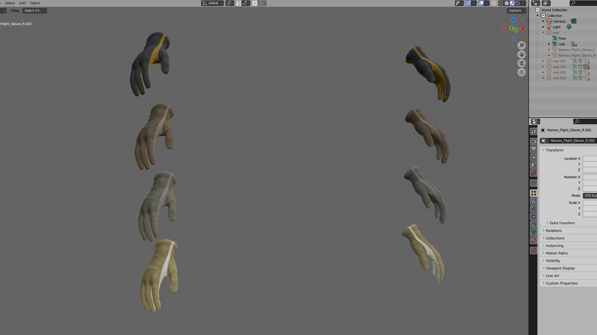 3D model Nomex Flight Gloves https://p.turbosquid.com/ts-thumb/in/ZqTFDg/pd/blender/jpg/1732830806/1920x1080/fit_q87/5fb69714d83d7a15b6d3f65a2a802330d3e40629/blender.jpg