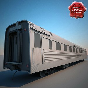 CBQ Silver Larch Passenger Train