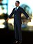 Modello 3D di Barack Obama