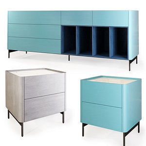 sideboard iris furman 3D model
