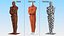 Straitjacket Patient Mannequin Orange