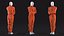 Straitjacket Patient Mannequin Orange