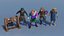 MEDIEVAL STYLIZED CHARACTERS - FULL V1