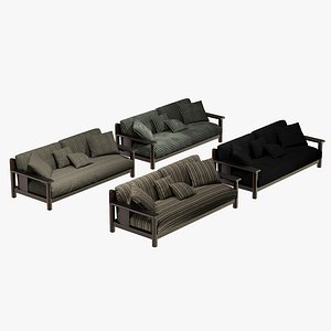 3D Outdoor Sofa