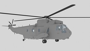 SH-3 Transport Helicopter Game Model