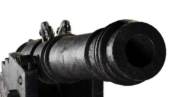 3D Realistic 17th Century Cannon - rigged and animated - TurboSquid 2050714