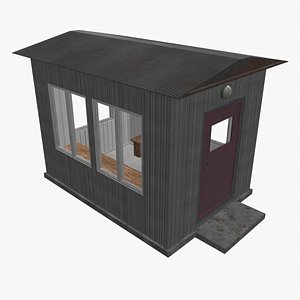 guard building 3D model