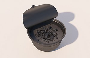 3D model Instant noodle