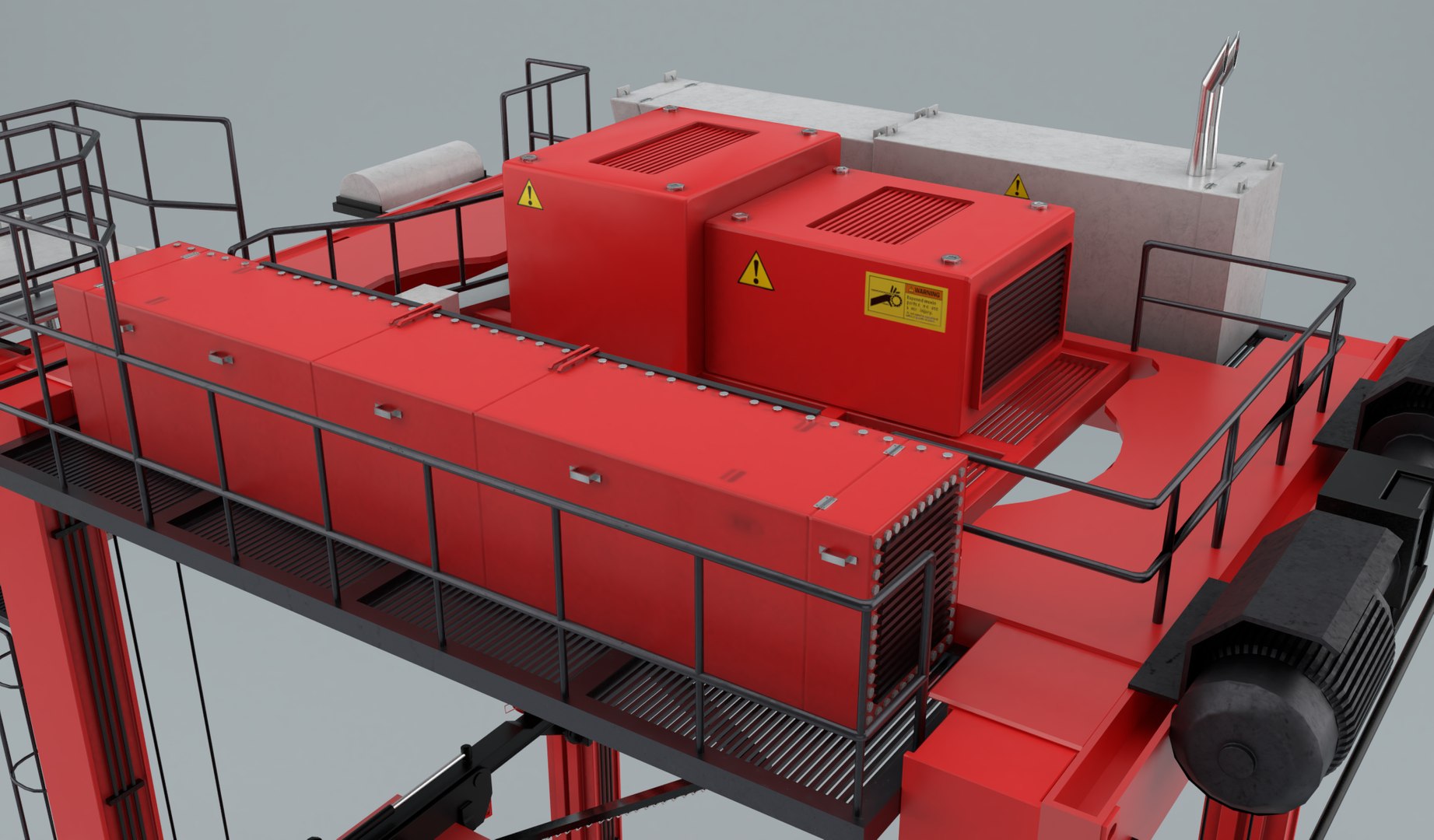 3D Hybrid Straddle Carrier New - TurboSquid 1622330