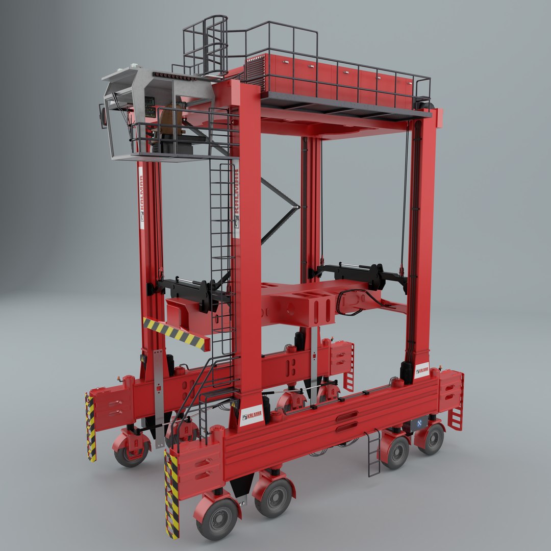 3D Hybrid Straddle Carrier New - TurboSquid 1622330