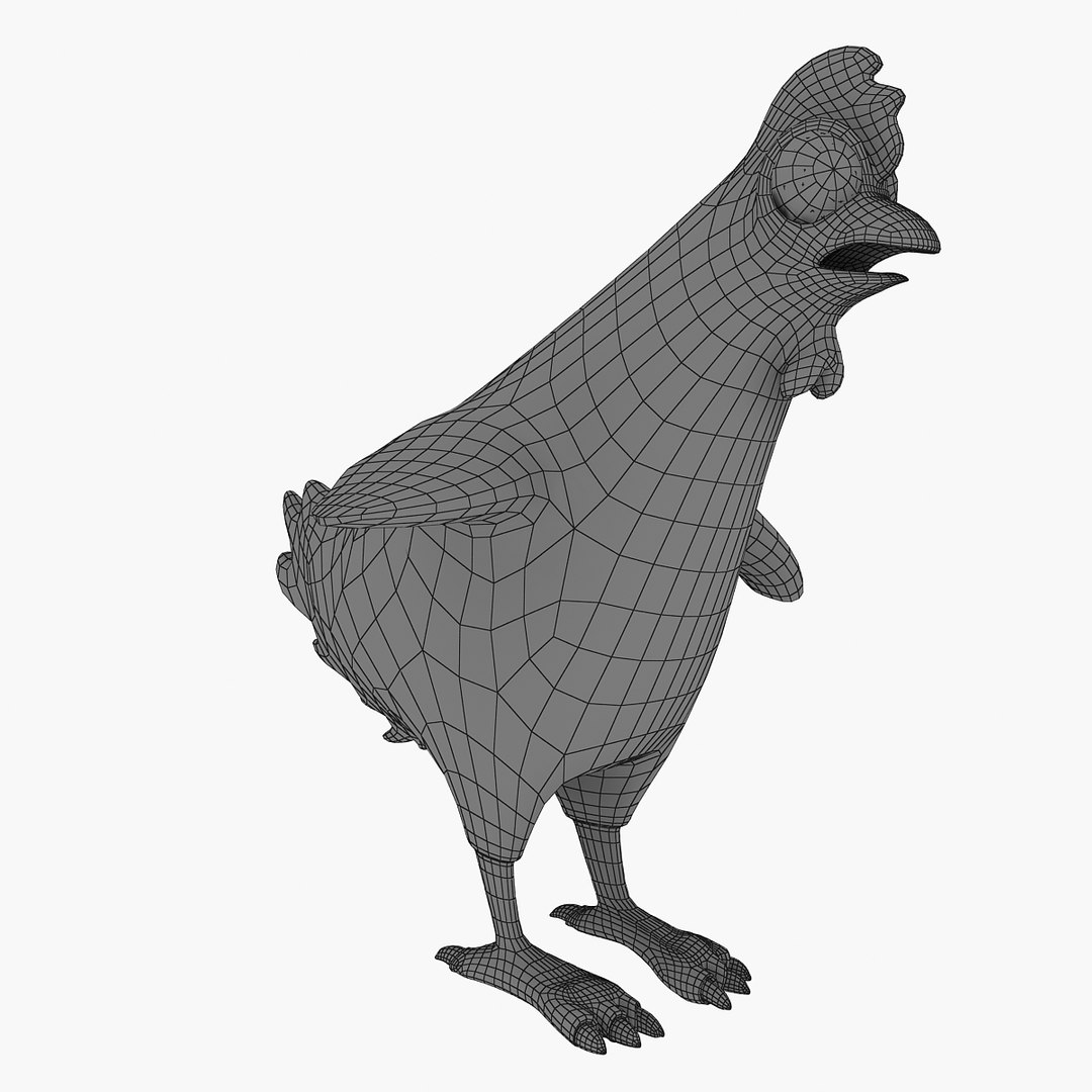 3D Chicken Rigged - TurboSquid 1154490