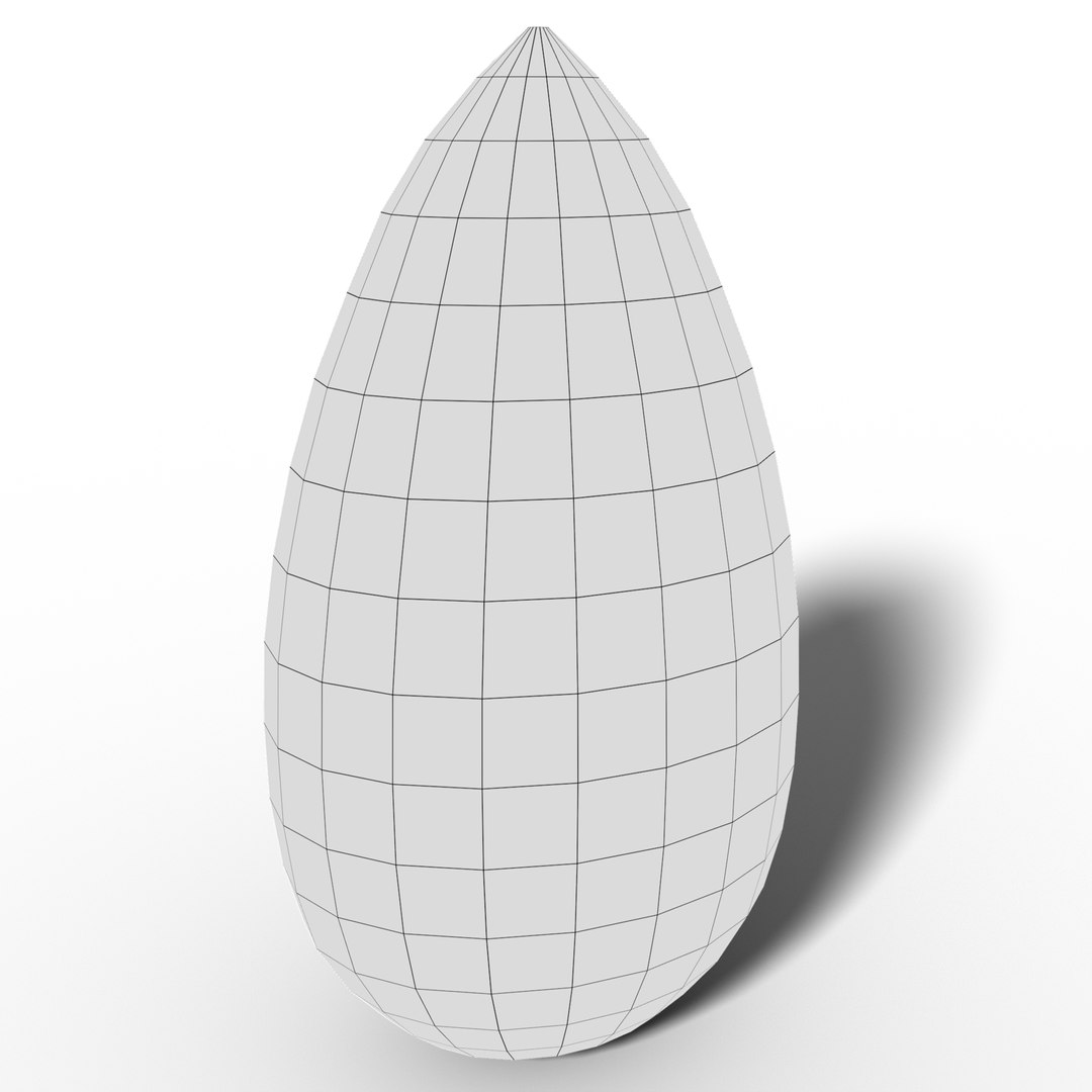 Almond 3D Model - TurboSquid 2095356