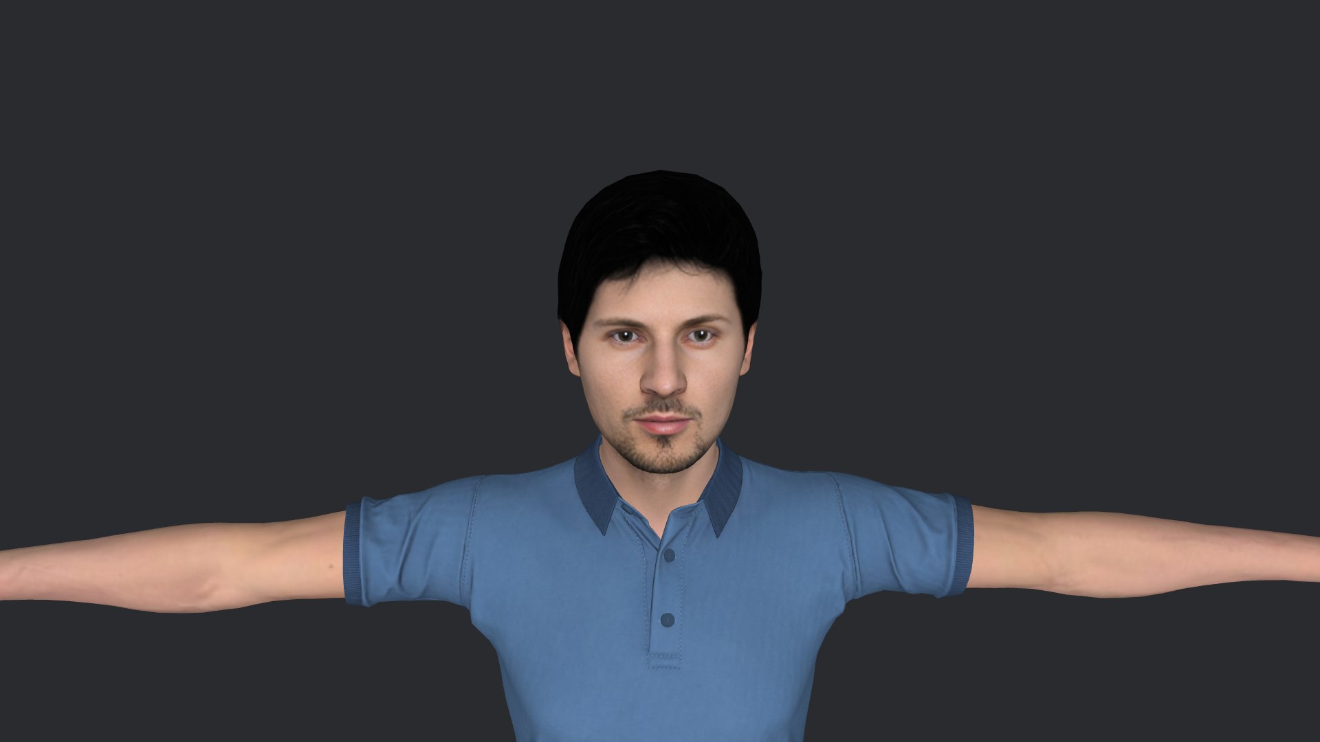 Pavel Durov  Hyper Realistic Full Body Fully Rigged 3D Character 3D model https://p.turbosquid.com/ts-thumb/io/FwvNek/0W/model35/png/1724688899/1920x1080/fit_q87/4a12a165224f3aa10e6a182c7b98b2b6d33db904/model35.jpg