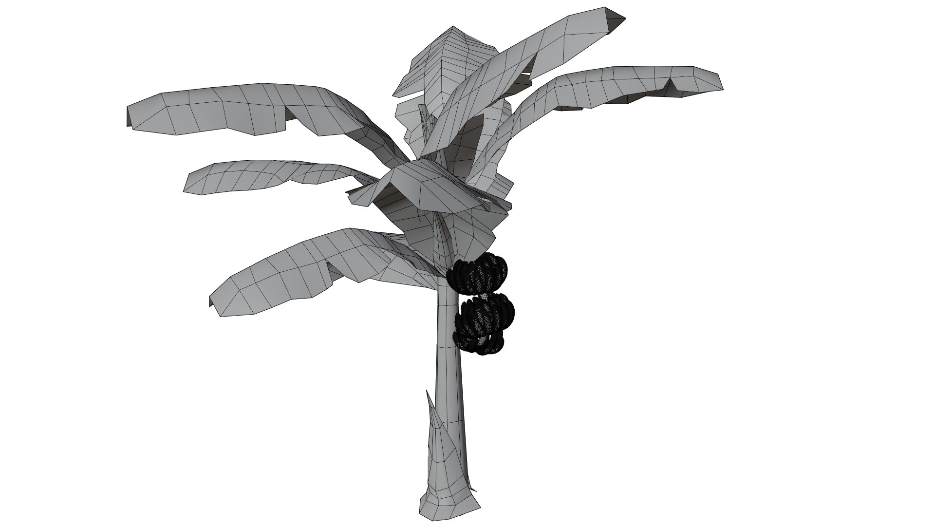 3D Banana Tree - TurboSquid 2232182