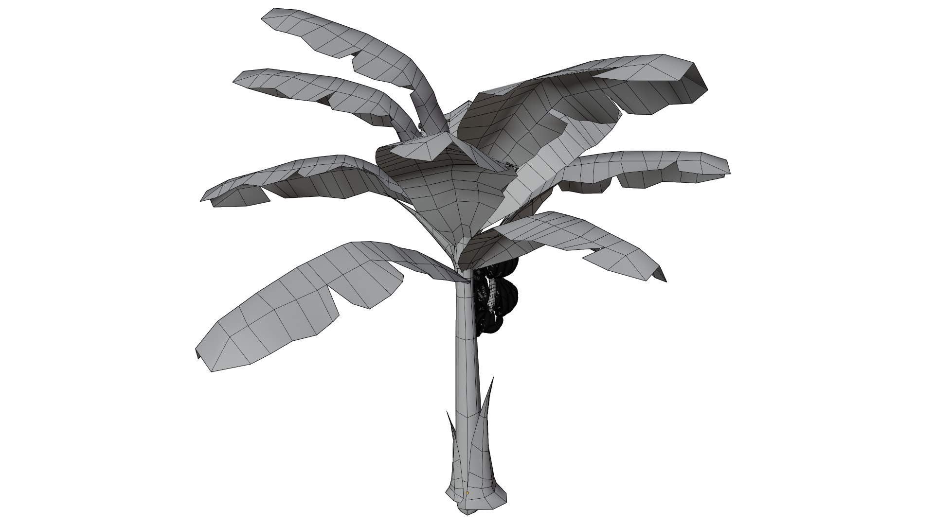 3D Banana Tree - TurboSquid 2232182