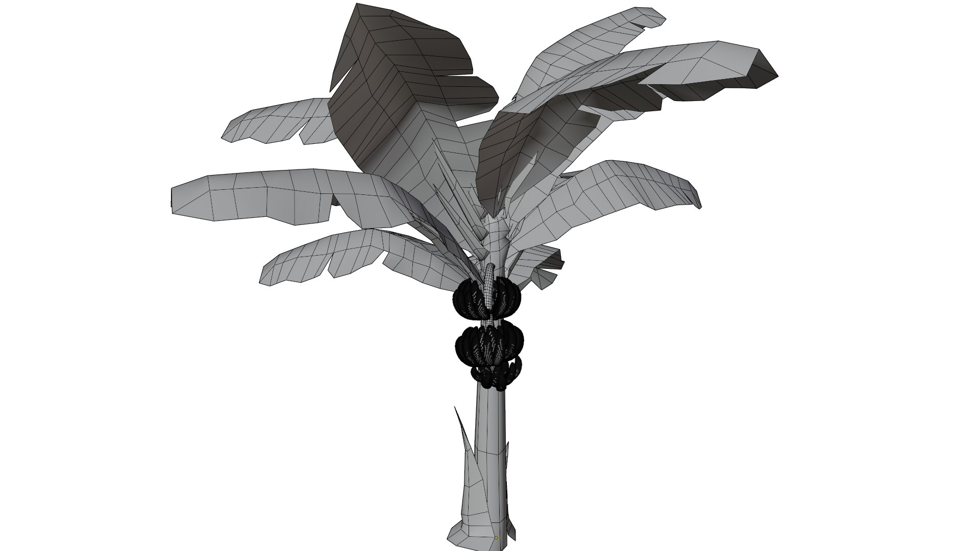 3D Banana Tree - TurboSquid 2232182