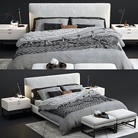 Minotti andersen bed