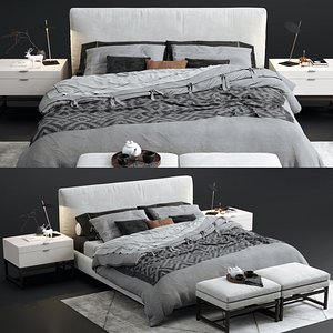 Minotti andersen bed