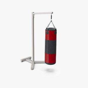 3D Punching Bag model