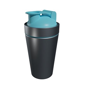 Protein-Shaker-Flasche aus Edelstahl 3D-Modell - TurboSquid 1718472