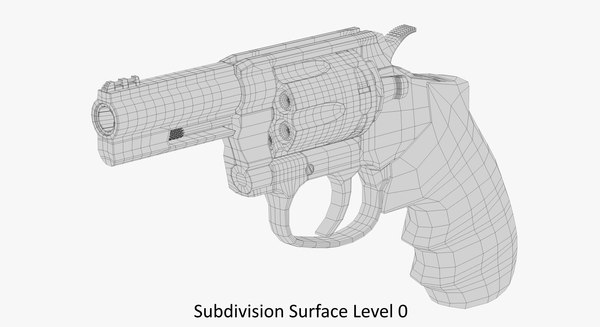 Revolver Colt King Cobra 3d Model Turbosquid 1406548 0330