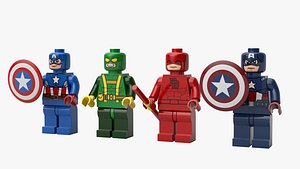 3D Lego Super Heroes