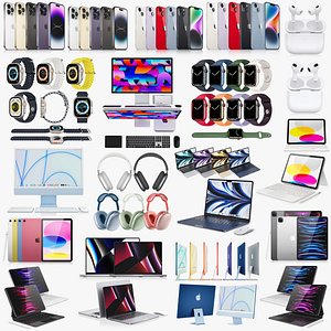 3D Apple Electronics Collection 2022-2023