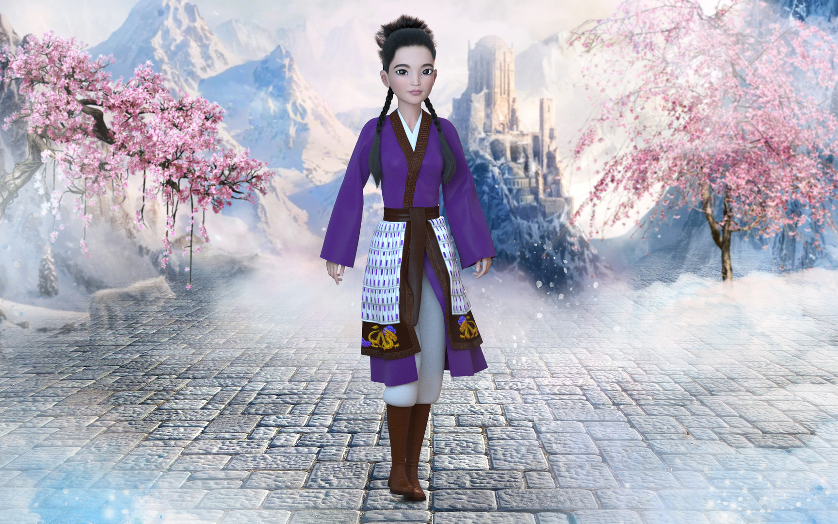 Cartoon Girl Asian Warrior 3D model https://p.turbosquid.com/ts-thumb/io/fbZ2I1/cs/asian_warrior_walk/jpg/1709331562/1920x1080/turn_fit_q99/085673f0bb40a2d89f8c6568fd1975a244238ecf/asian_warrior_walk-1.jpg