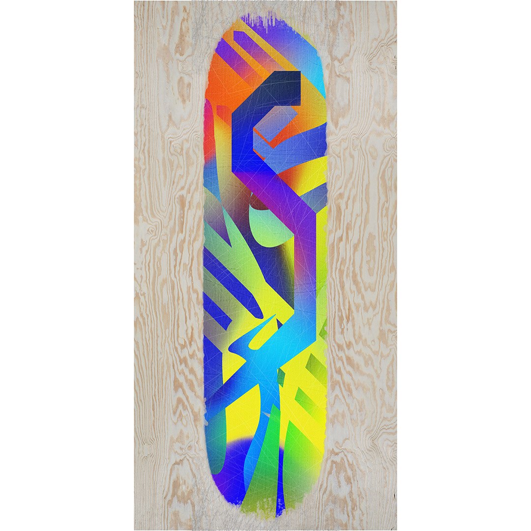 Skateboard Custom Deck Design 3D Model - TurboSquid 1358564