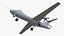 BAe Systems Mantis Unmanned Aircraft Rigged for Cinema 4D
