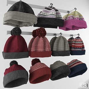 Fashion shop knitted hat