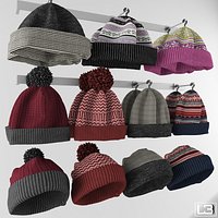 Fashion shop knitted hat