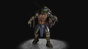 TMNT Leonardo game ready