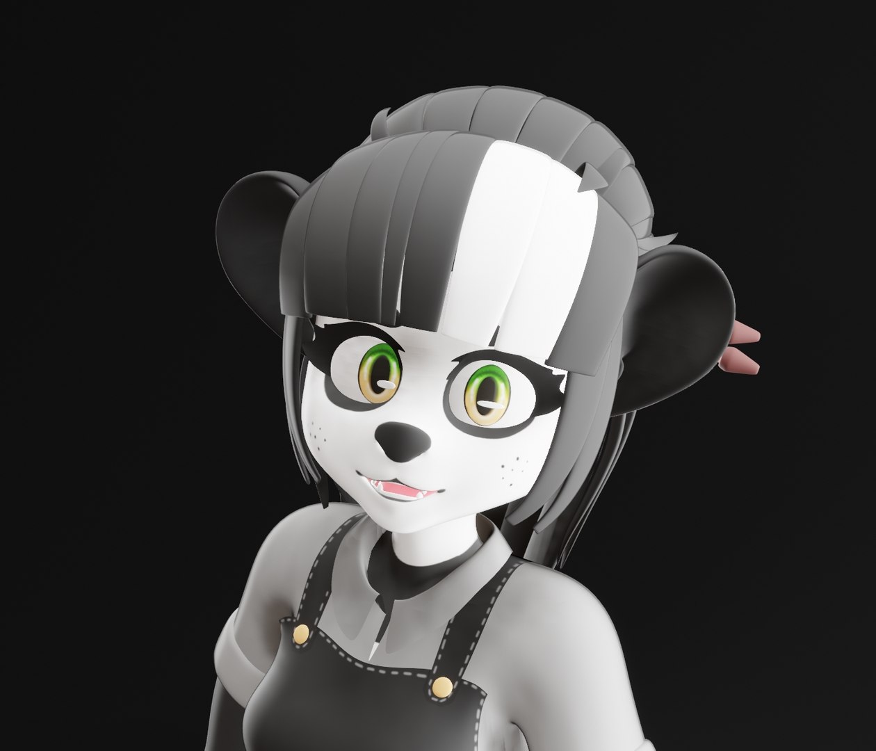Panda Character Model - TurboSquid 1945512