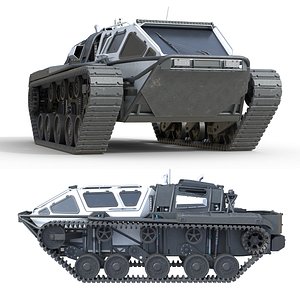 3D model Ripsaw EV3 F4 White